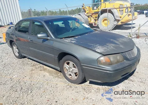 2005 Chevrolet Impala из США, поврежденный, VIN 2G1WF52EX59362535